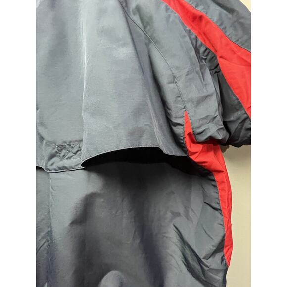 Cooperstown Dreams Park Baseball Windbreaker‎ Mens Medium Warm Up MLB Blue Red - Picture 6 of 7
